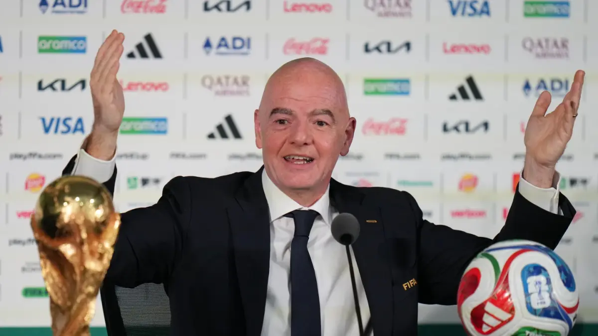 Presiden FIFA. Gianni Infantino.(AP)