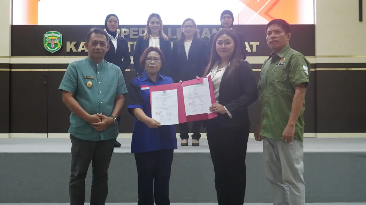 AMANAH: Proses pelantikan pengurus ULD Kutai Barat masa bakti 2026–2031. IST/KP