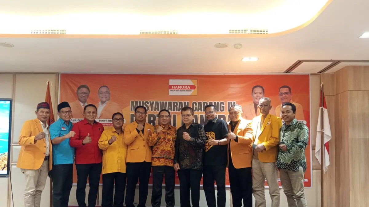 Alek Rohmanu secara resmi terpilih sebagai Ketua DPC Hanura Kota Samarinda periode 2025–2030. 