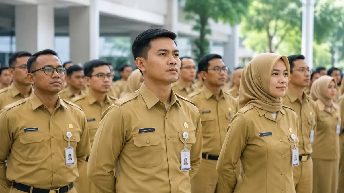 Ilustrasi ASN Kemenhaj.