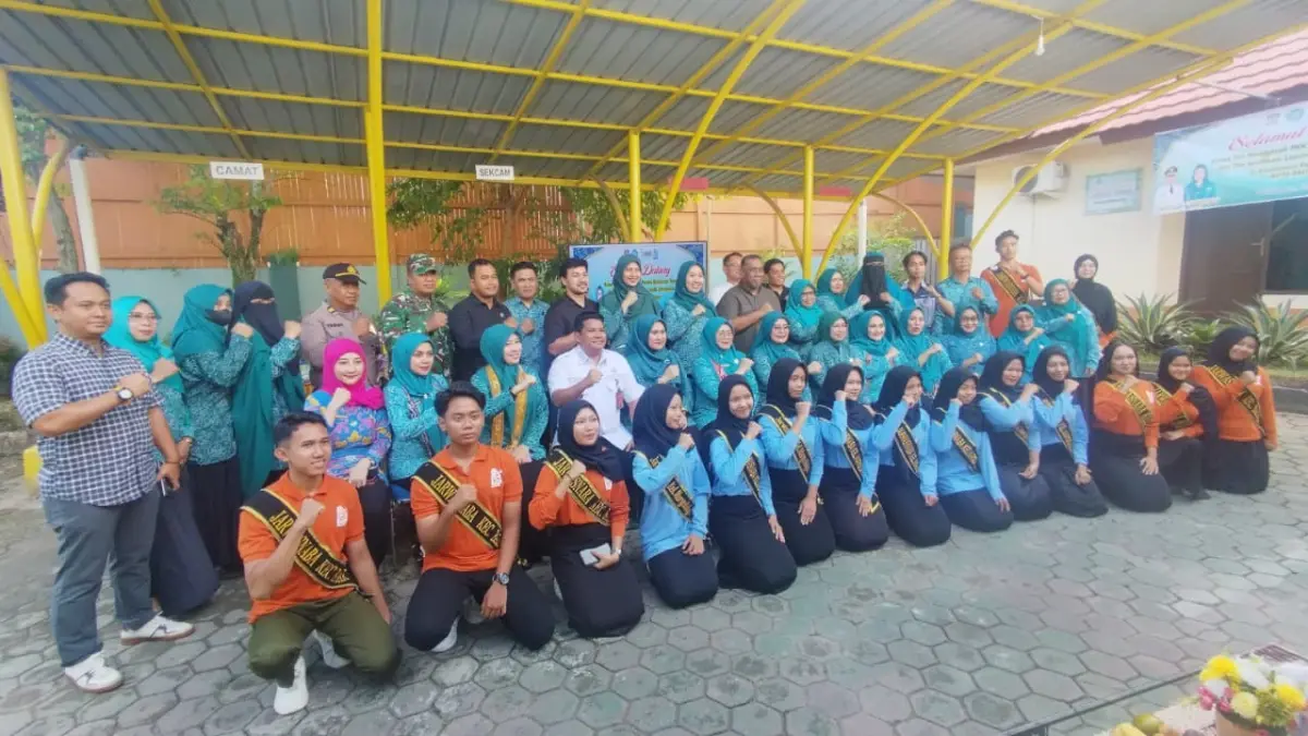 Kecamatan Balikpapan Barat beserta TP PKK dan para kadernya menyambut tim verifikasi lapangan lomba Jarwasnaba tingkat Provinsi Kaltim.