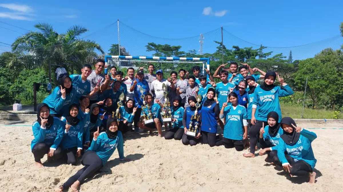 
PRESTASI : Tim bola tangan kembali mendominasi prestasi di Kejurprov Bola Tangan Junior Kaltim 2026.