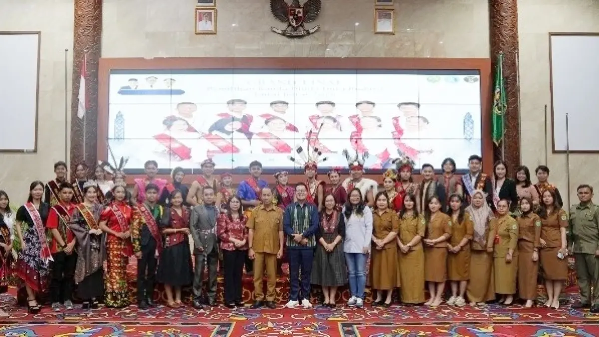 Grand Final Pemilihan Kanda Dinda Duta Budaya Kubar 2026.