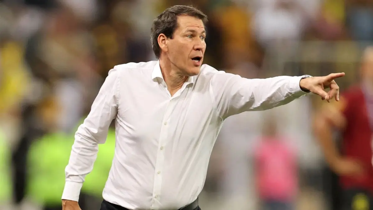 Pelatih Belgia Rudi Garcia. 