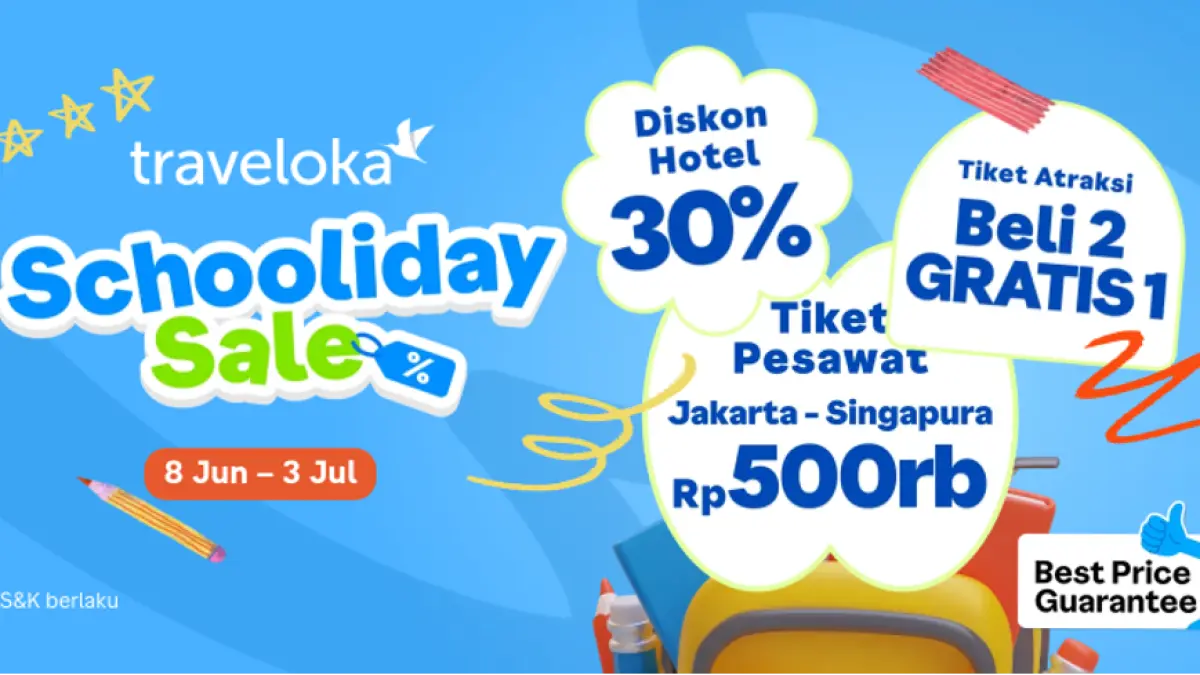 Promo Schooliday Sale.
