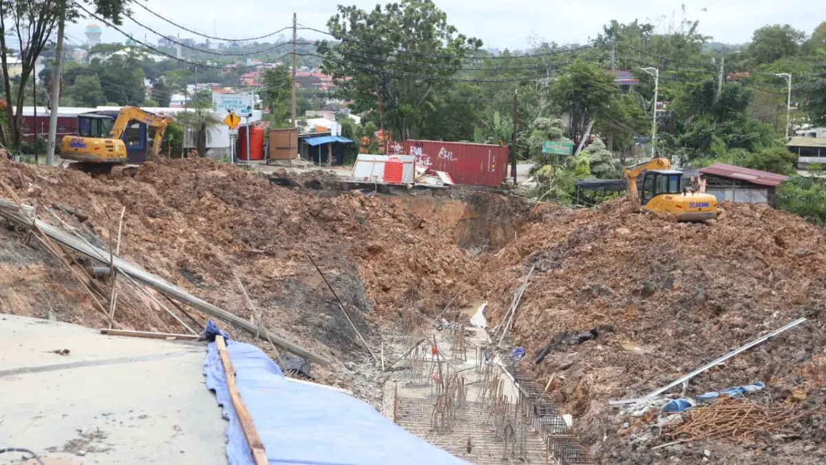 Kondisi terkini proyek perbaikan Jalan Syarifuddin Yoes Balikpapan. (ANGGI PRADITHA/KP)