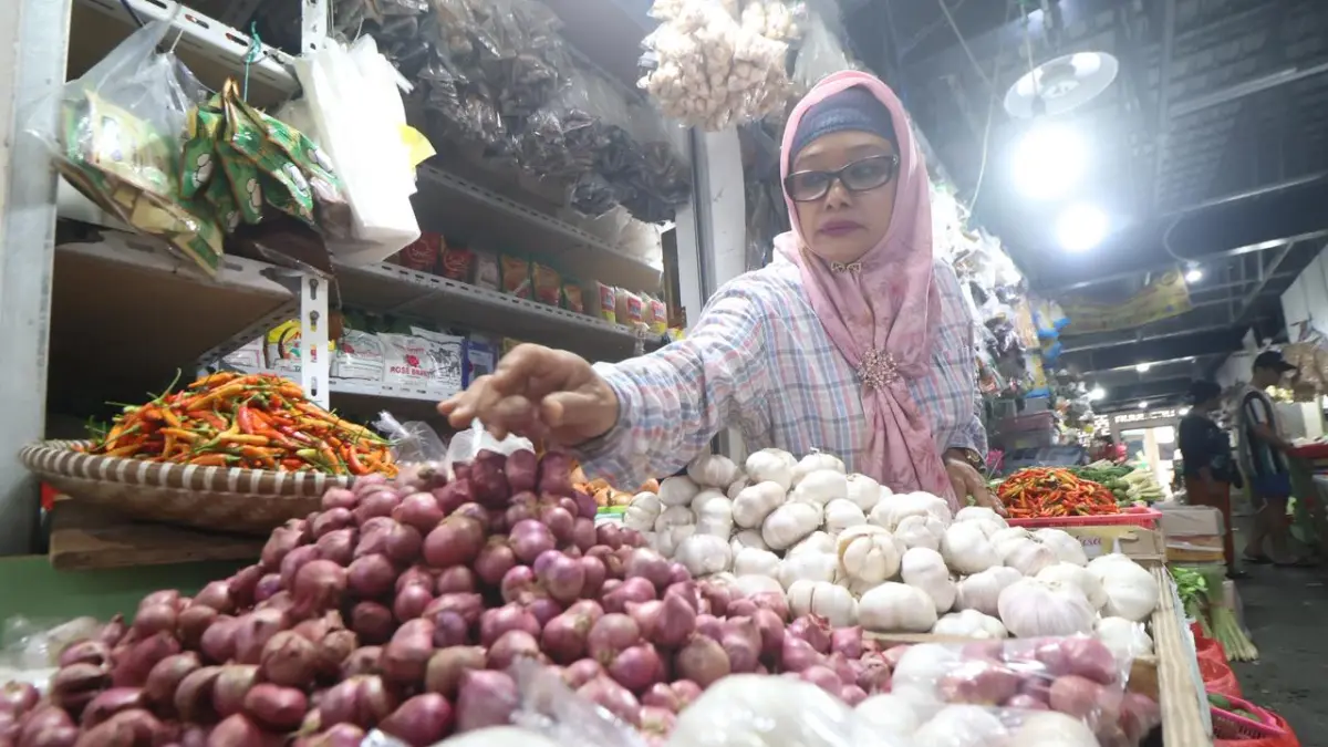 PANGAN: Pelemahan rupiah dalam beberapa waktu terakhir berpotensi memberi tekanan terhadap harga pangan melalui kenaikan biaya distribusi dan logistik. ANGGI/KP