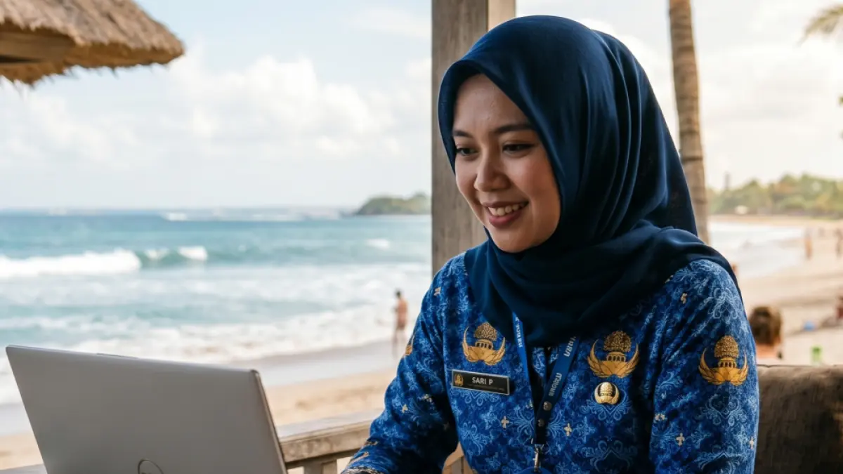 Skema kerja Work From Anywhere (WFA) bagi ASN Pemprov Kaltim menjadi dua hari sepekan guna menekan biaya operasional perkantoran, kini tengah ditelaah pemprov menunggu hasil evaluasi kinerja semester pertama. (ILUSTRASI FOTO)