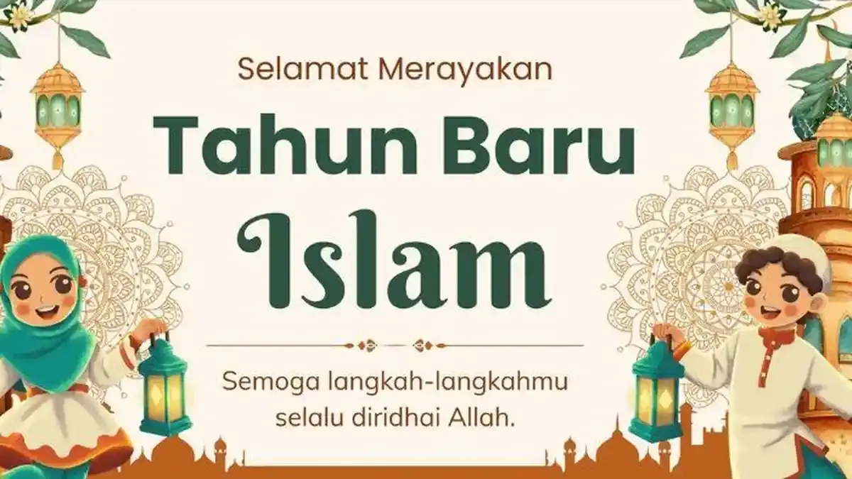 Ucapan Tahun Baru Islam 1 Muharram 1448 H/2026.