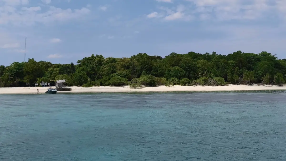 Pengelolaan Pulau Balembangan, Maratua dikerjasamakan dengan YPI. (FOTO SENO/BP)