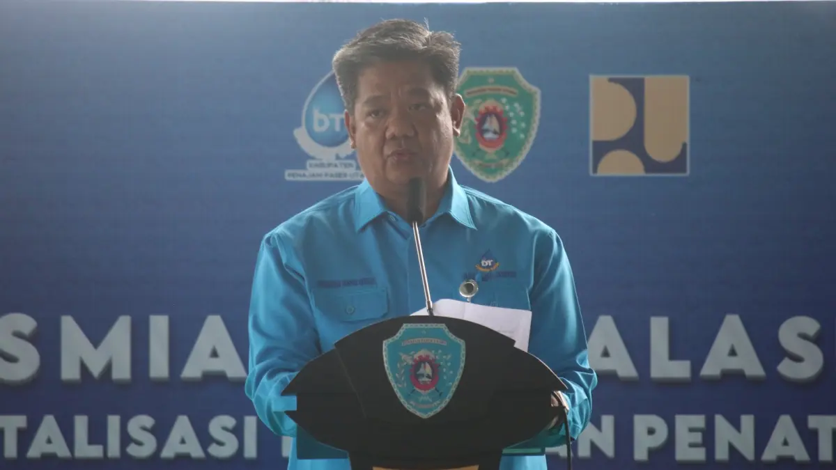 Direktur Perumda Air Minum Danum Taka Abdul Rasyid. (AHMAD MAKI/KALTIM POST)