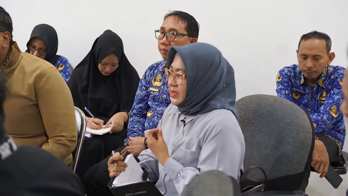 DPRD Paser memanggil seluruh camat untuk memastikan sinkronisasi DTSEN, Rabu (18/6/2026). (Najib/KP)