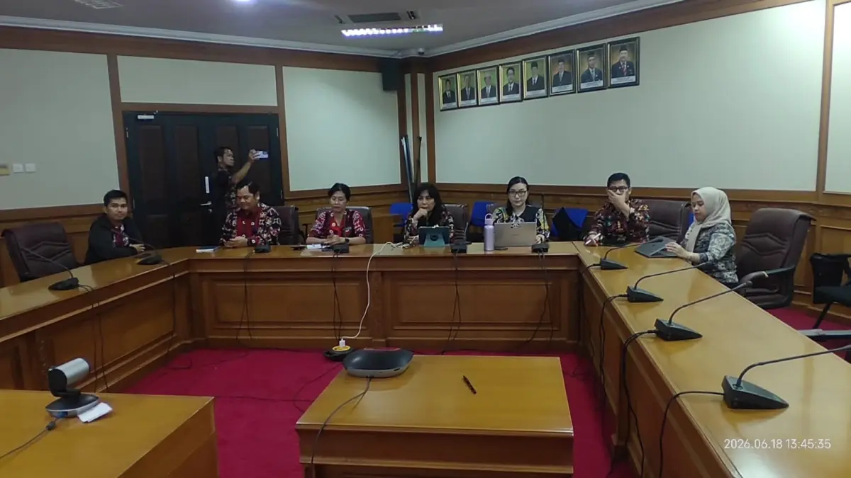 PERTEMUAN: Pertemuan strategis yang berlangsung di ruang rapat sekretaris daerah Kabupaten Kutai Barat. 