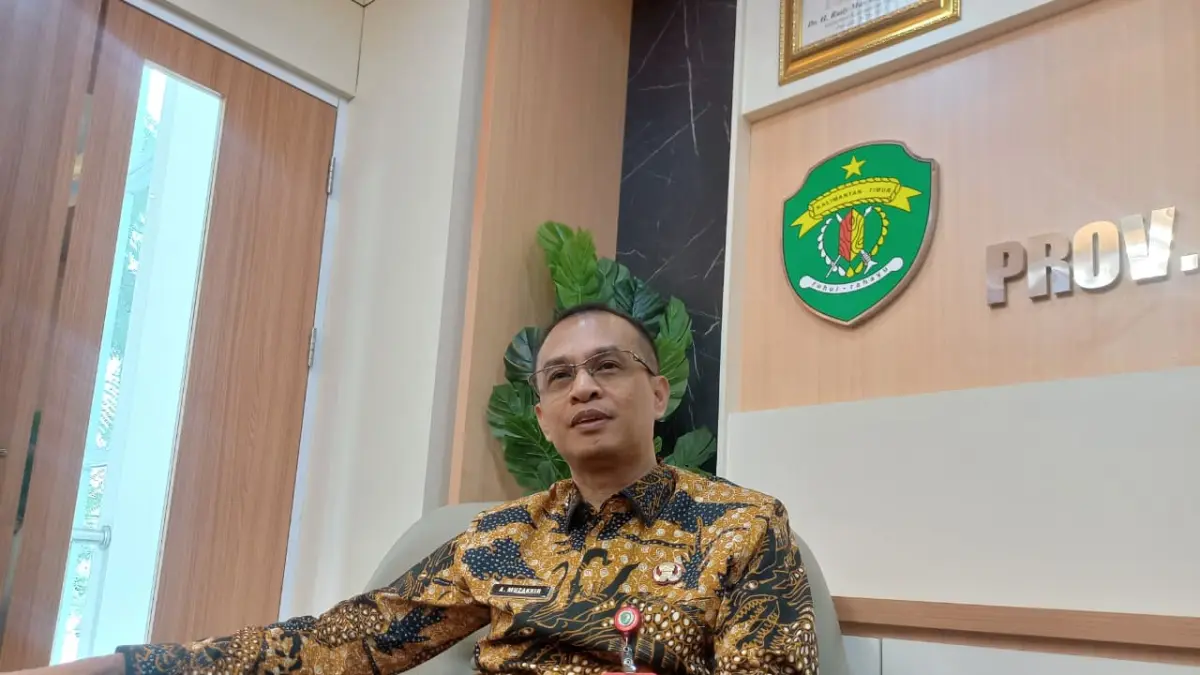 Plt Kepala Dinas Perkebunan Kalimantan Timur, Ahmad Muzakkir. (EKO/KALTIM POST)