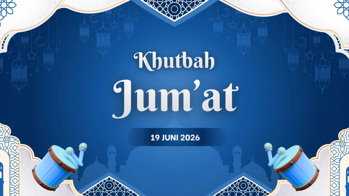 LARANGAN ALLAH SWT: Naskah Khutbah Jumat hari ini, 19 Juni 2026. (Canva.com)