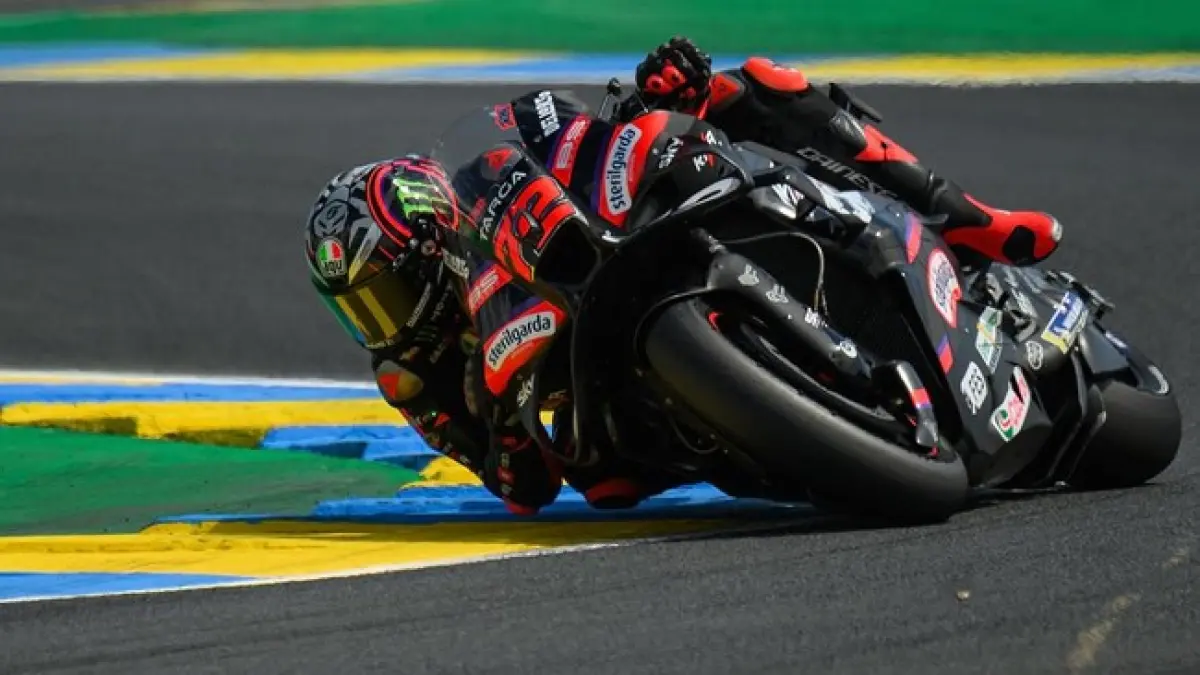 Marco Bezzecchi dilarang tampil di MotoGP Ceko setelah memukul marshal. (AFP)