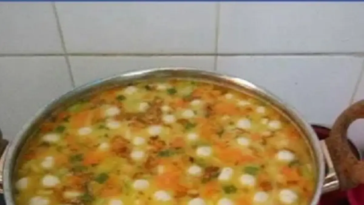 Sop Mutiara khas Banjar, Kalimantan Selatan.