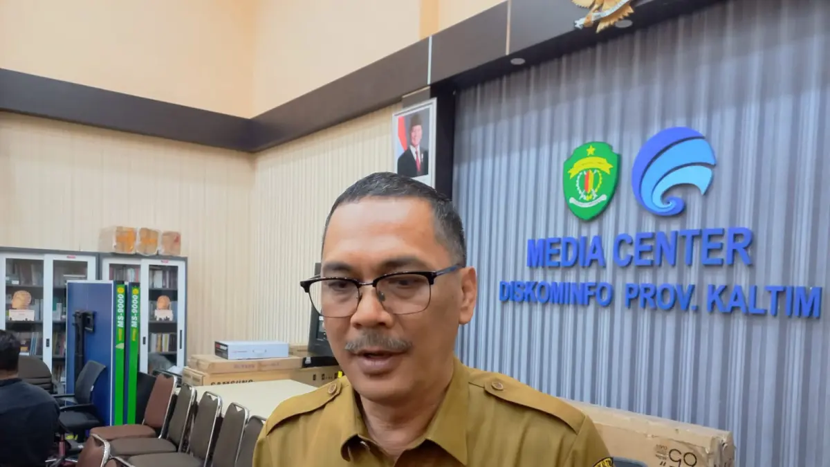 Kepala Diskominfo Kaltim, Muhammad Faisal. (FOTO/EKO PRALISTIO)


