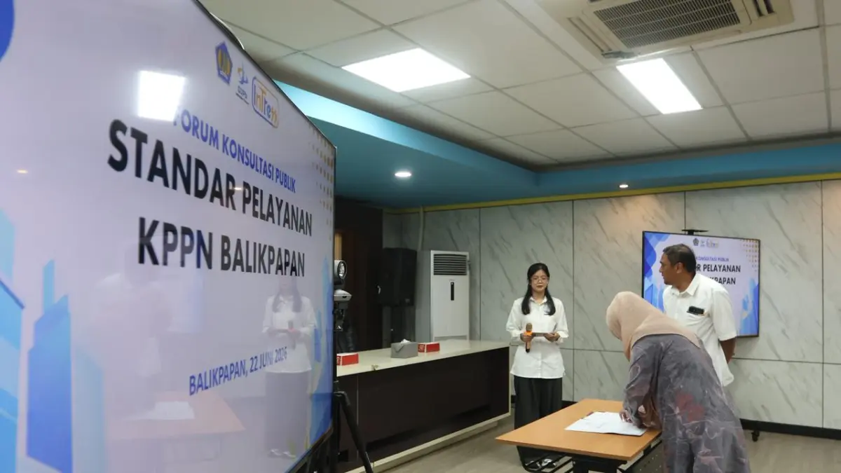 KOMUNIKASI: KPPN Balikpapan juga aktif membangun komunikasi langsung dengan para kuasa pengguna anggaran dan satuan kerja melalui kunjungan dan forum diskusi.