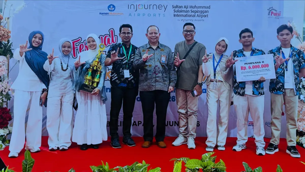 KREASI: SMA 2 Tanah Grogot mewakili Kaltim untuk perlombaan musik reggae. 