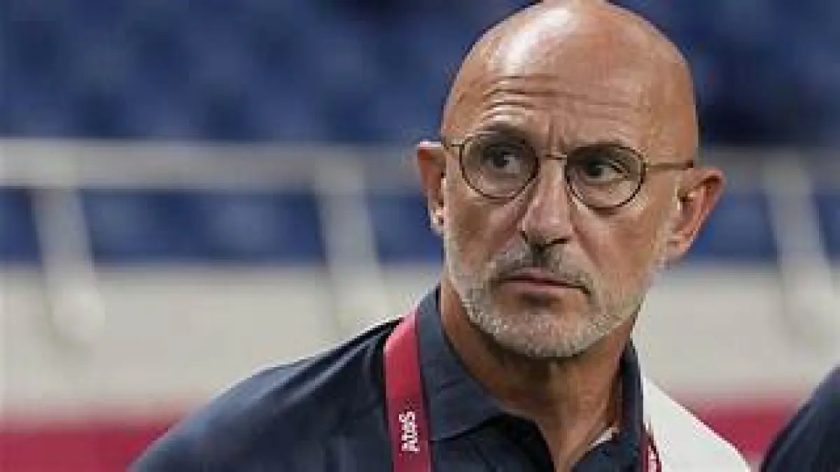 Luis de la Fuente, pelatih Timnas Spanyol.