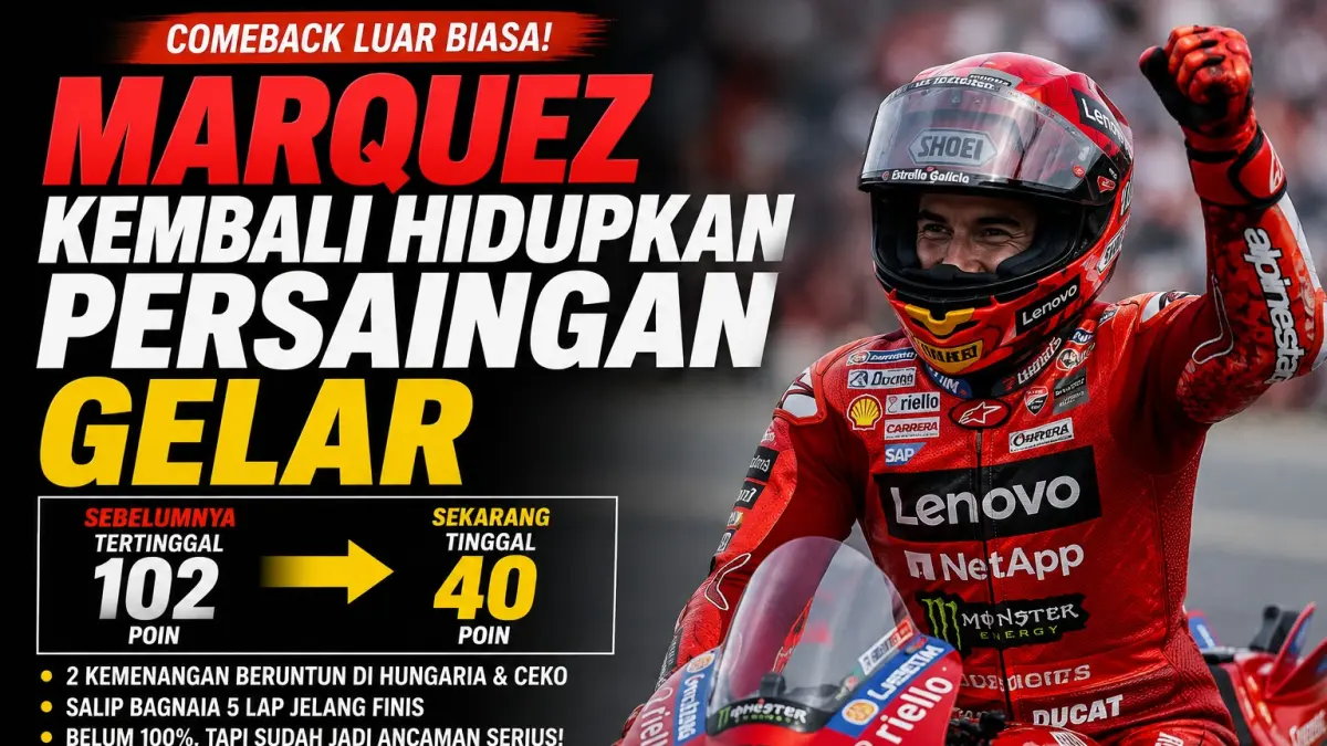 Pembalap Ducati, Marc Marquez. 