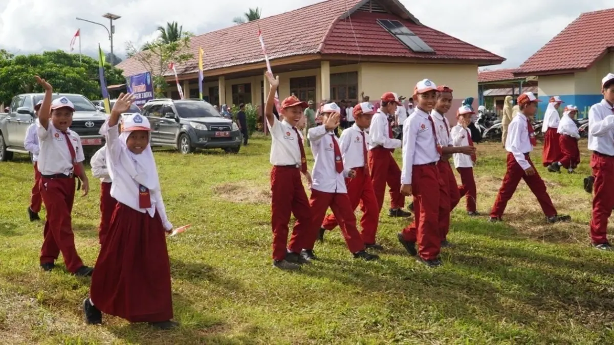Pemkab Berau mengalokasikan anggaran pembangunan tiga ruang kelas untuk SD Filial Biatan tahun ini.&nbsp;(FOTO IZZA/BP)