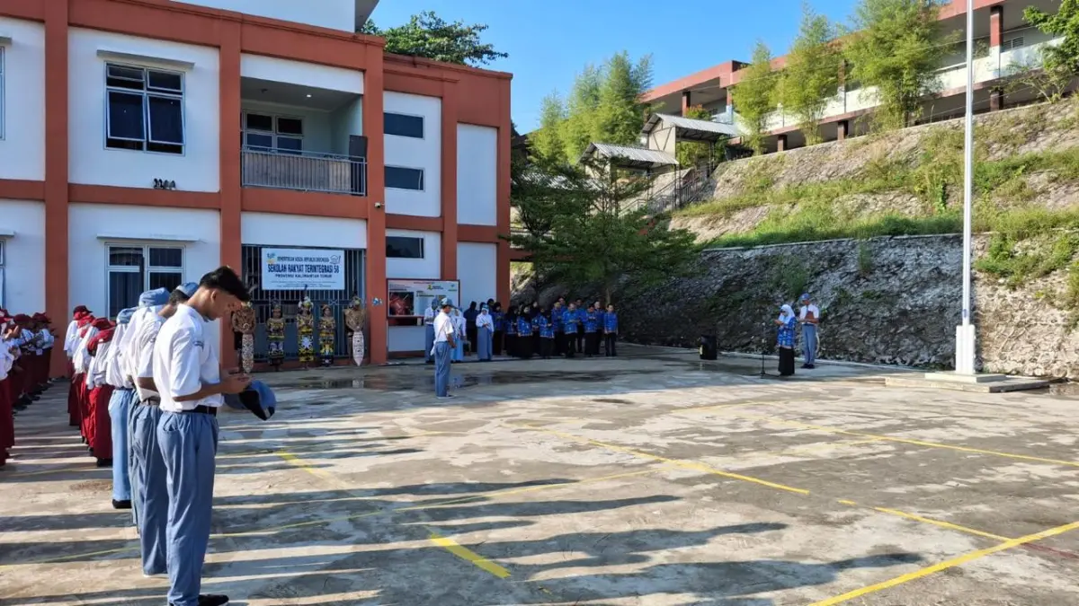 Pemprov Kaltim memastikan seluruh peserta didik di SRT 58 memiliki hak mendapatkan fasilitas beasiswa penuh Gratispol Pendidikan setelah lulus SMA. (EKO/KP)