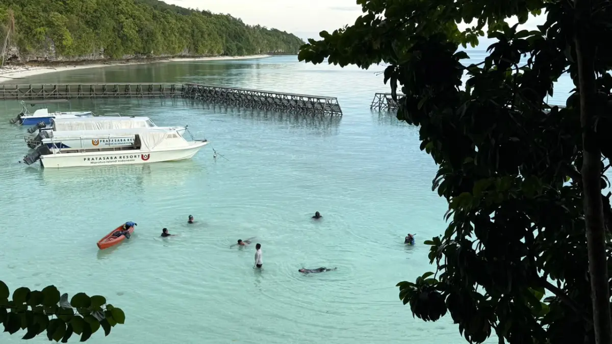 POTENSI: Berau memiliki wisata bahari yang terkenal dengan spot diving kelas dunia. Tinggal bagaimana membangun identitas dan cerita besar tentang pariwisata Kaltim.