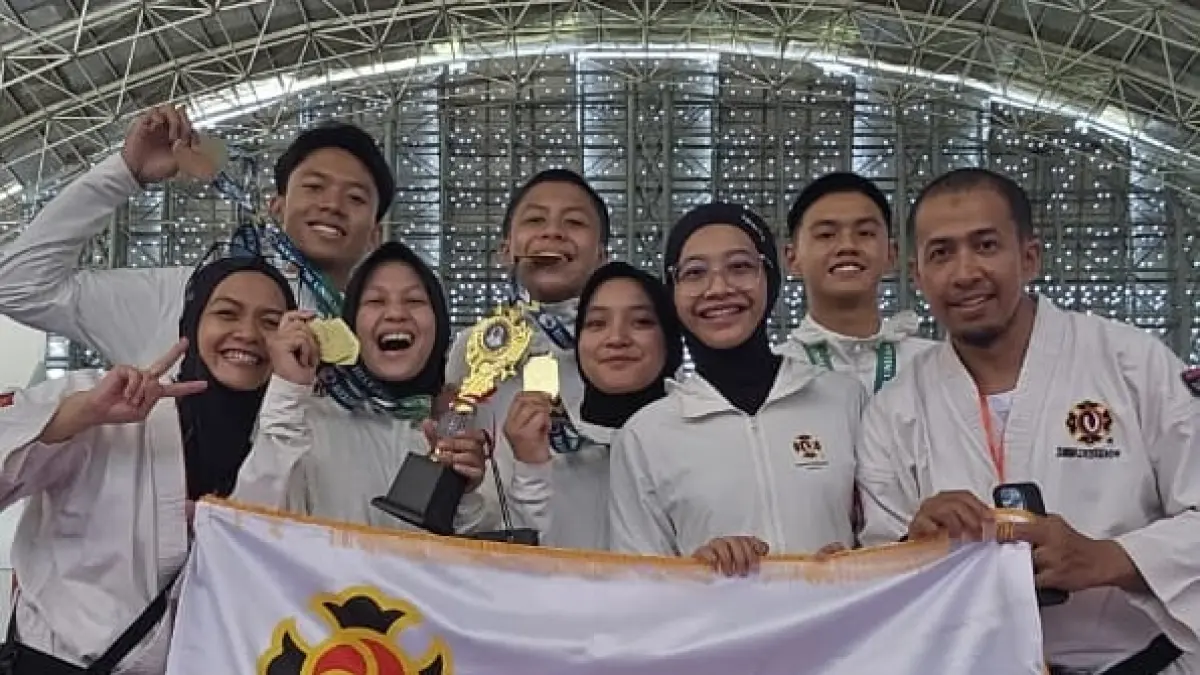 SUKSES: Skuad kempo Balikpapan sukses meraih hasil maksimal di Kejurnas Shorinji Kempo Rektor Unhas Cup 2026.