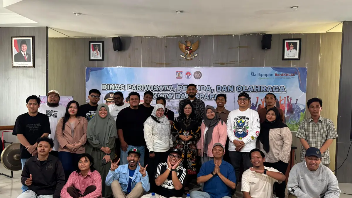 WORKSHOP: Komunitas Stand Up Indo Balikpapan menggelar workshop public speaking dan stand up comedy.