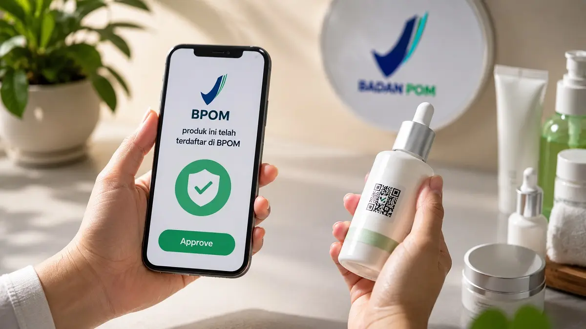 Ilustrasi. Panduan Cek BPOM Skincare Online.