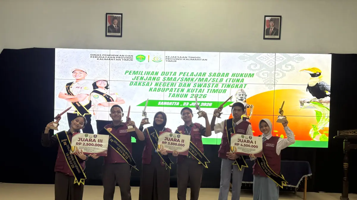 Lewat karya inovasi, para pelajar sadar hukum ini disiapkan menjadi agen perubahan garis depan untuk menekan tren judi daring, hoaks, serta memelihara ketertiban masyarakat harian. (IST)