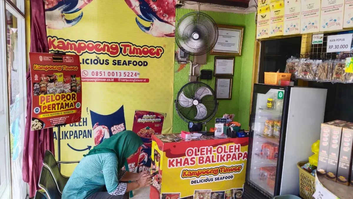 BERTAHAN: Sempat terpukul hebat karena pandemi, Kampoeng Timoer berhasil bangkit seiring digelarnya event nasional di Balikpapan seperti Apeksi dan ulang tahun Dekranas. PUTRA MALINAU/KP