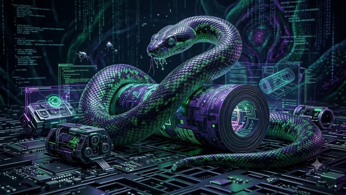 Ilustrasi Malware.