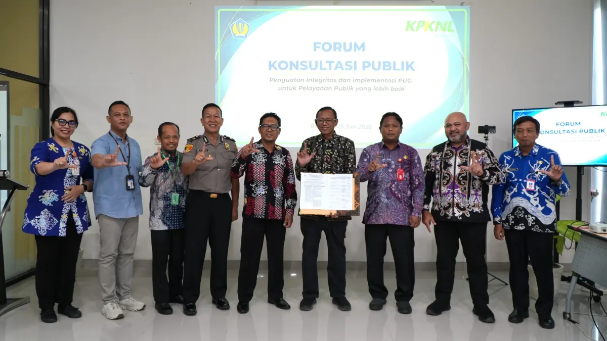 KPKNL Bontang menggelar Forum Konsultasi Publik 2026 untuk memperkuat integritas dan pelayanan publik responsif gender. (IST)