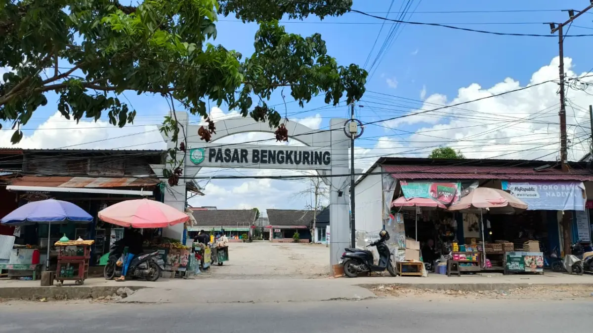 Lahan fasilitas umum milik Pemkot Samarinda di kawasan Pasar Perumahan Bengkuring, Sempaja Utara, yang saat ini masuk dalam proses verifikasi dan validasi lapangan. (HAFIZ/KP)