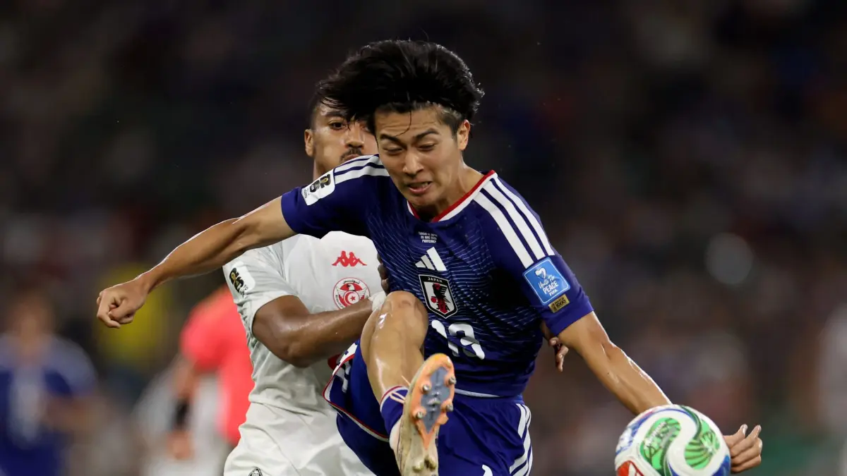 Timnas Jepang berpeluang lolos ke babak 32 besar dengan status sebagai juara grup. (Foto: AFP)