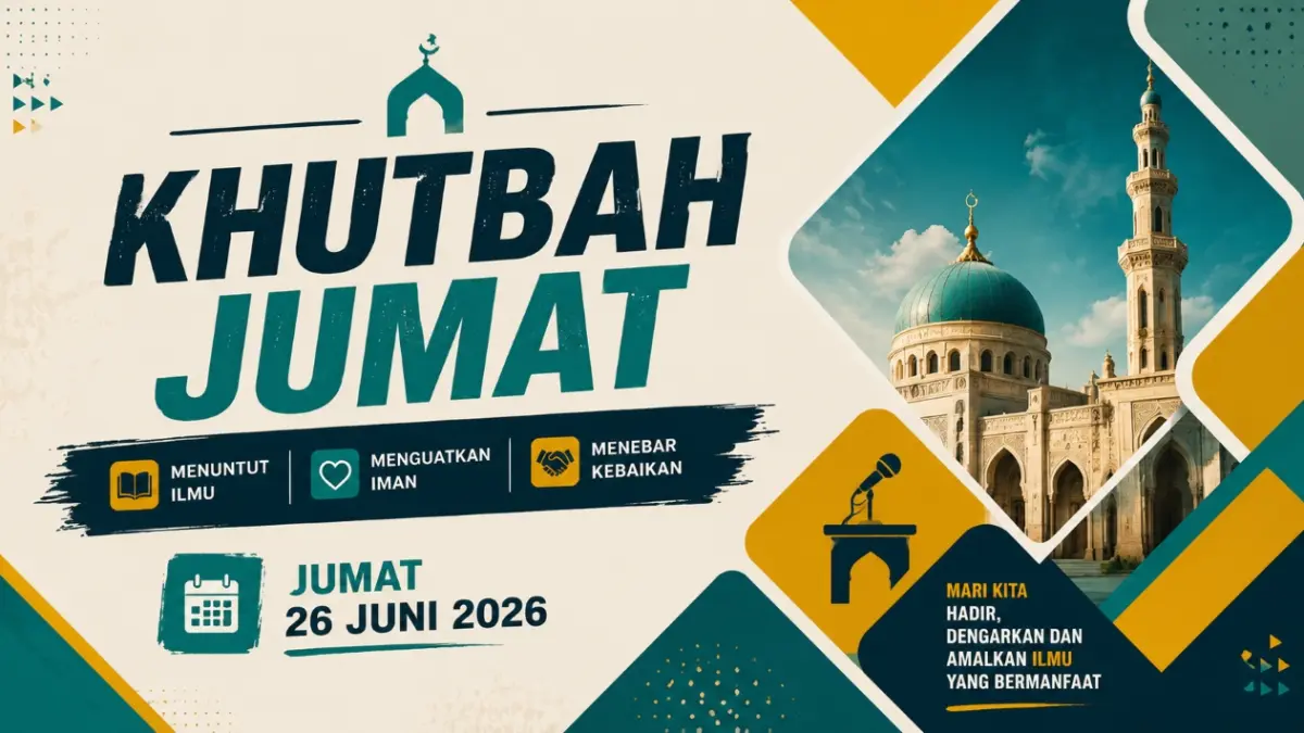 MEMBANGUN BISNIS: Khutbah Jumat hari ini, 26 Juni 2025. (AI ChatGPT)