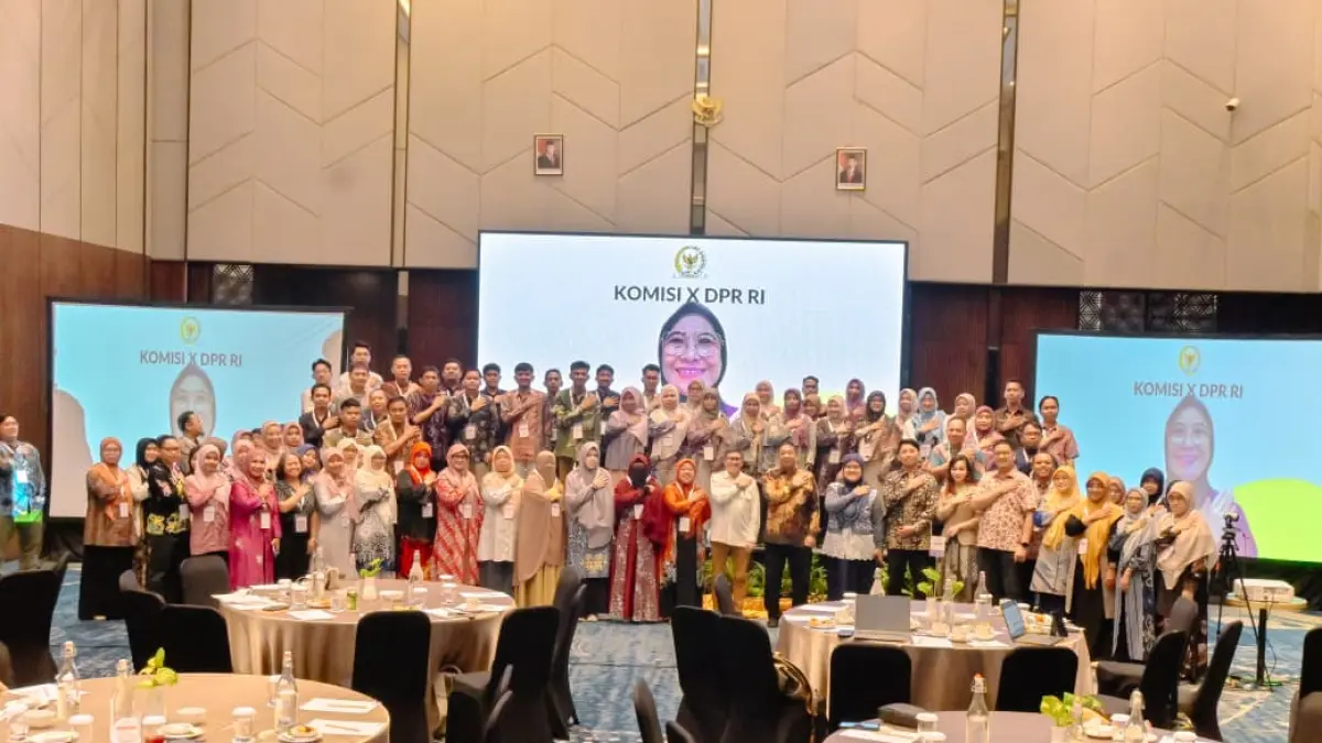 PENDIDIKAN: Ketua Komisi X DPR RI Hetifah Sjaifudian gelar lokakarya transformasi pendidikan, Jumat (26/6/2026). (Bayu/KP)