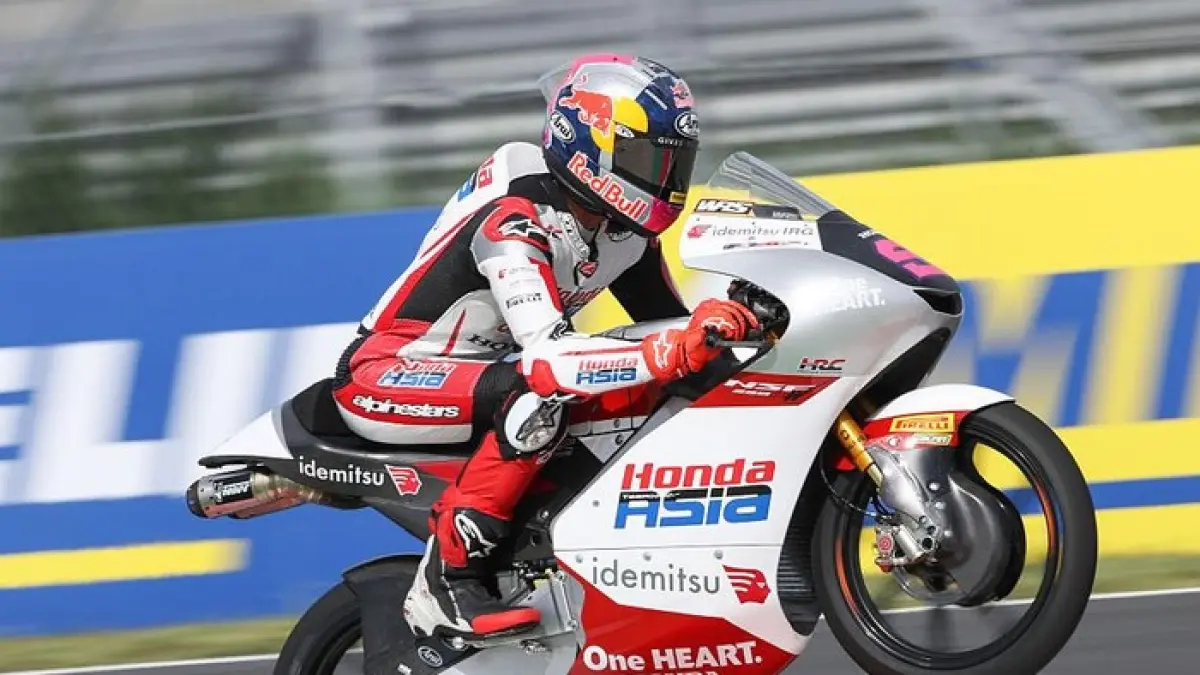 Punya rekor bagus, Veda Ega Pratama targetkan hasil maksimal di sirkuit Assen.( Getty Images/Gold & Goose Photography)