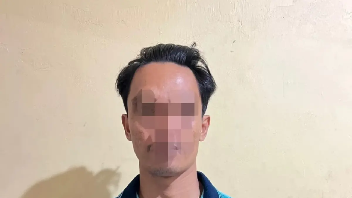 TERTANGKAP: Pelaku RG diamankan di Polsek Balikpapan Barat