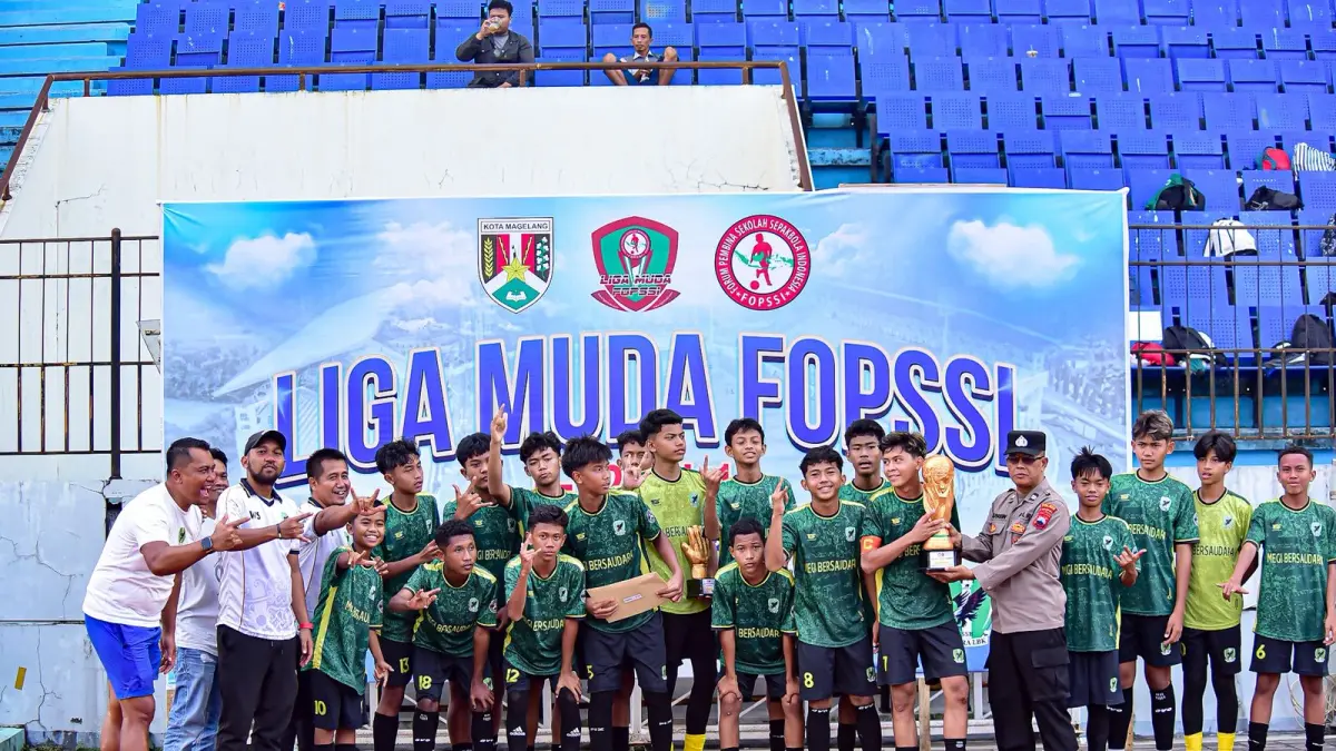 Tim Putra LBK berhasil menjuarai Liga Muda POPSSI di Magelang. 