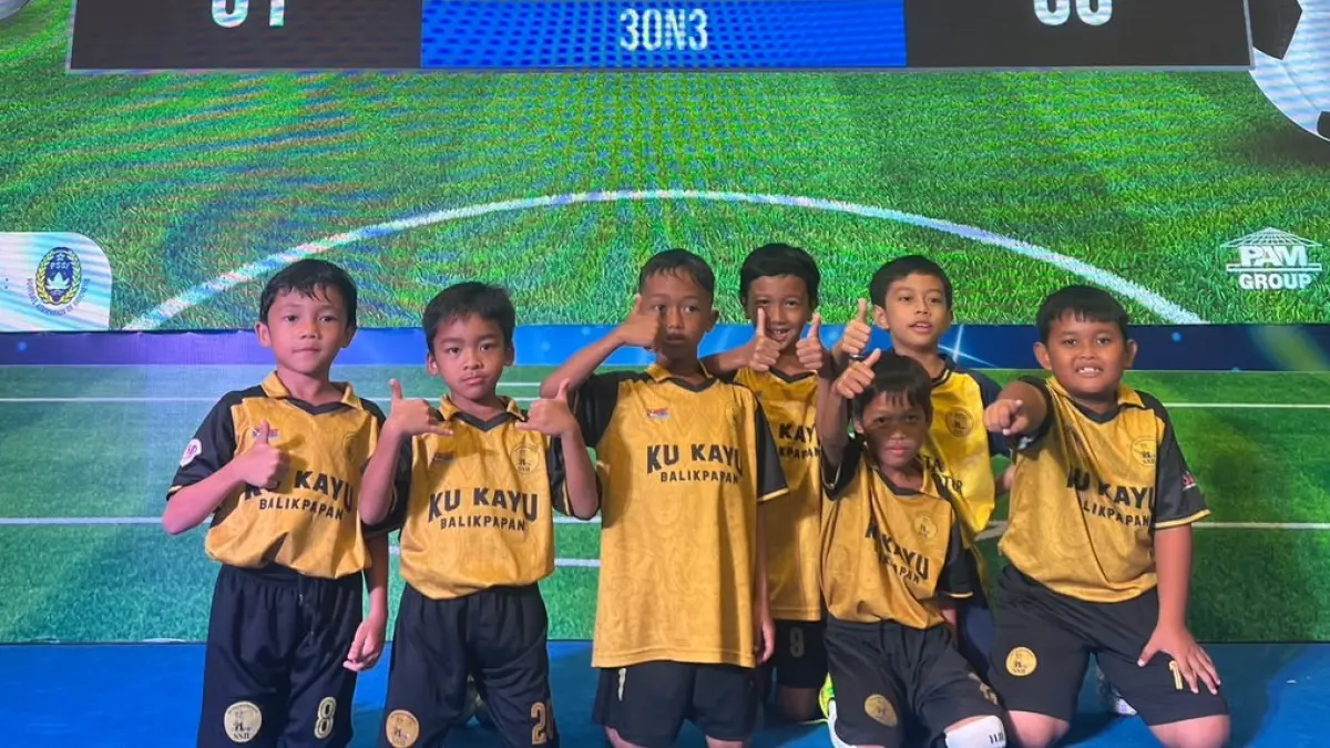 Peserta turnamen mini soccer. (FOTO MAULIDYA DIPITA ANGGREANI/KP)