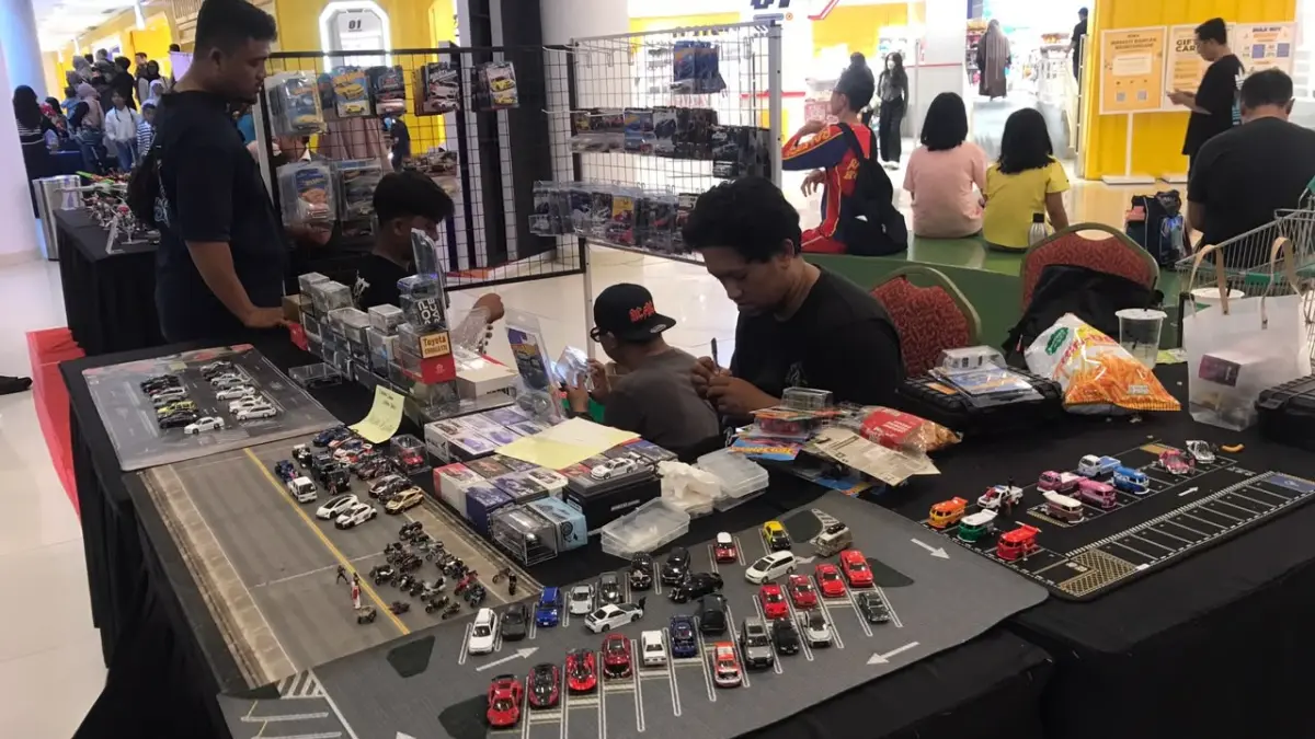 Toys & Hobbies Exhibition yang digelar pada 27–28 Juni 2026 di Atrium Plaza Balikpapan.