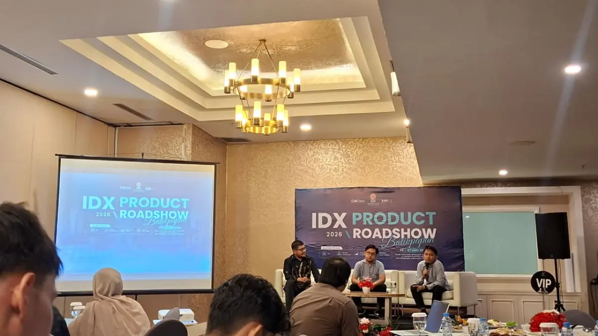 EDUKASI: PT BEI Kaltimtara menggelar kegiatan edukasi bertajuk IDX Product Roadshow Balikpapan 2026 untuk memperluas pilihan instrumen investasi masyarakat. PUTRA MALINAU/KP