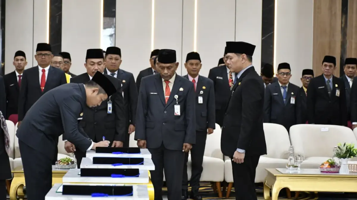 Puluhan pejabat eselon IV dan III Pemkab Pase dilantik, ada yang bergeser dan ada yang promosi, Jumat (26/6/2026). (IST)

&nbsp;

&nbsp;