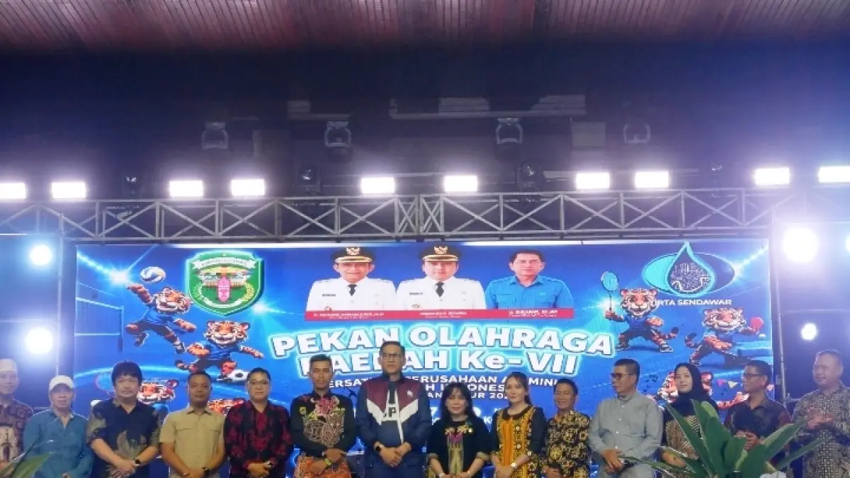 Seremoni penutupan PORDA VII PERPAMSI Kaltim 2026  di Taman Budaya Sendawar, Sabtu (27/6) malam.