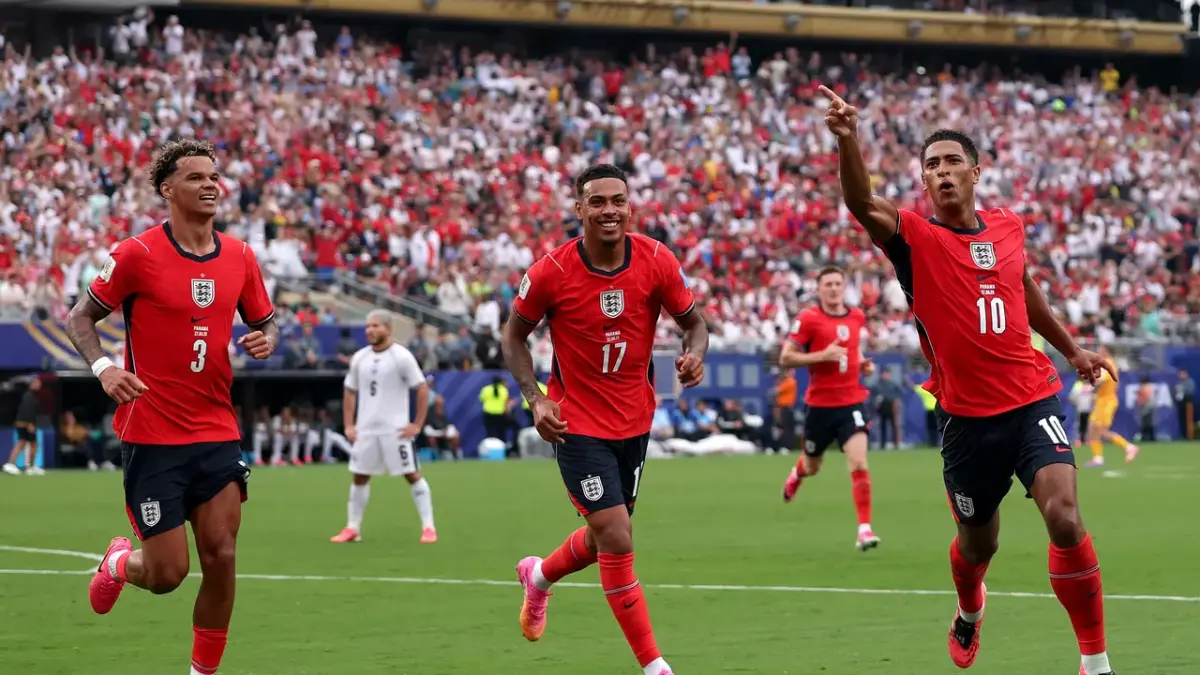 Timnas Inggris sukses bungkam Panama di Piala Dunia 2026. (AFP)