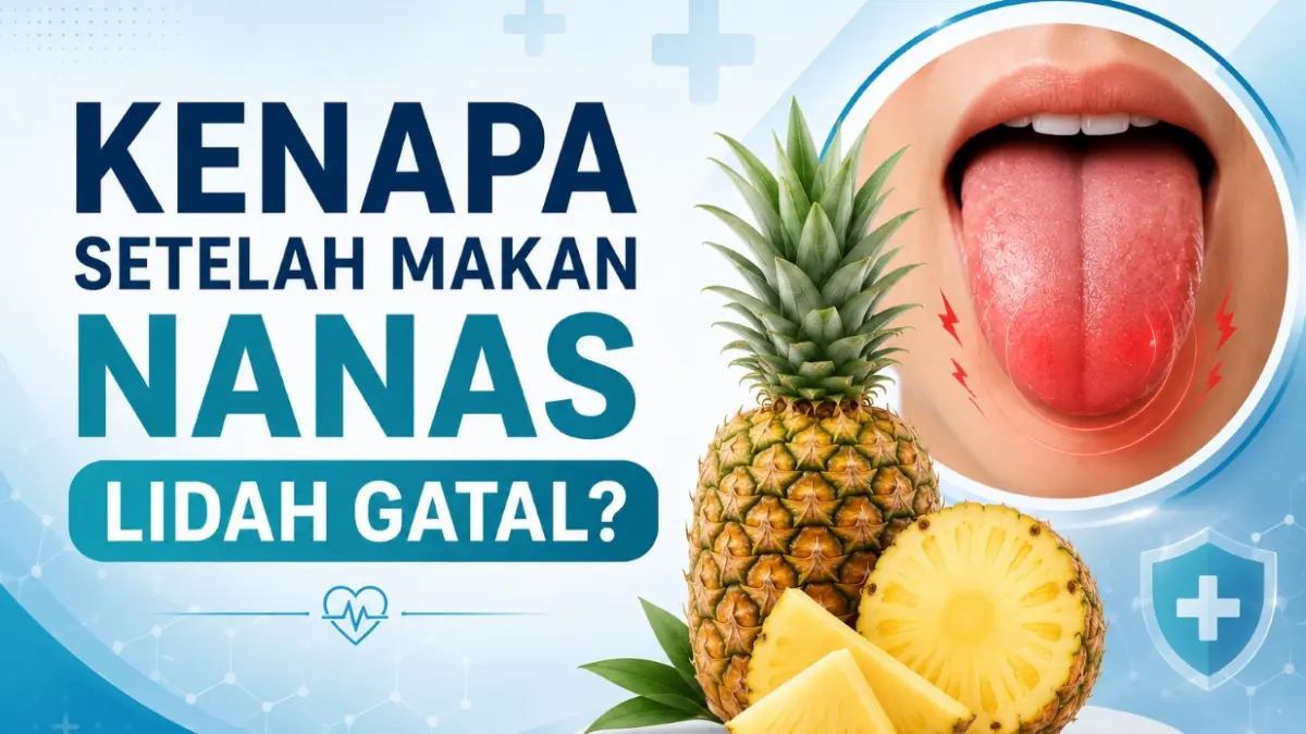 Biang kerok lidah gatal setelah makan nanas. (AI ChatGPT)